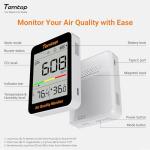 Temtop Portable CO2 Monitor for Indoor Air Quality