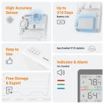 Temtop Bluetooth Temperature and Humidity Meter T1