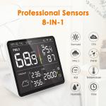 Temtop 8-in-1 Smart Air Quality Monitor