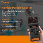 Temtop Handheld Particle Counter for PM2.5, PM10