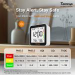 Temtop M10+ Air Quality Monitor for CO2 and PM2.5
