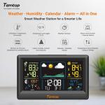 Wireless Digital Weather Station Clock & Thermometer