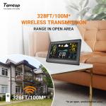 Wireless Digital Weather Station Clock & Thermometer