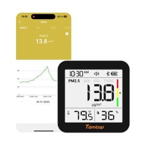 Temtop 6-in-1 Indoor Air Quality Monitor