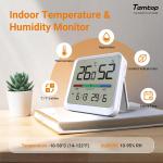 Temtop Mini Indoor Temperature and Humidity Monitor