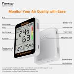 Temtop 4-in-1 Air Quality Monitor S1+