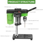 Compact Mini Bench Drill Press for DIY Projects