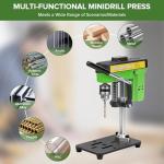 Compact Mini Bench Drill Press for DIY Projects
