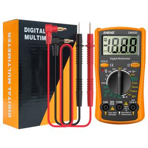 LCD Digital Multimeter for AC/DC Voltage Testing