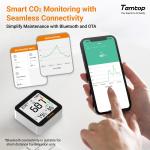 Temtop C10 Indoor Air Quality CO2 Monitor