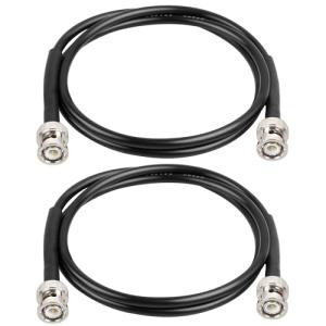 MOOKEERF 3FT BNC Coax Cable - 2 Pack