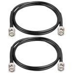 MOOKEERF 3FT BNC Coax Cable - 2 Pack