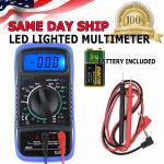 Digital AC DC Multimeter with Battery Tester