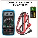 Digital AC DC Multimeter with Battery Tester