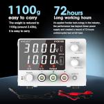 HYELEC 0-30V DC Power Supply with Encoder Knob