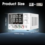 HYELEC 0-30V DC Power Supply with Encoder Knob