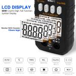 HoldPeak Digital Clamp Multimeter TRMS 6000 Counts