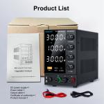 Adjustable DC Power Supply 0-30/60/120V 0-10A