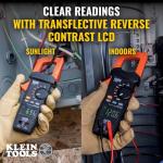 Klein Tools CL810 Digital Clamp Meter with Flashlight