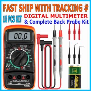 Digital Multimeter AC DC Volt and Amp Tester