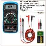 Digital Multimeter AC DC Volt and Amp Tester
