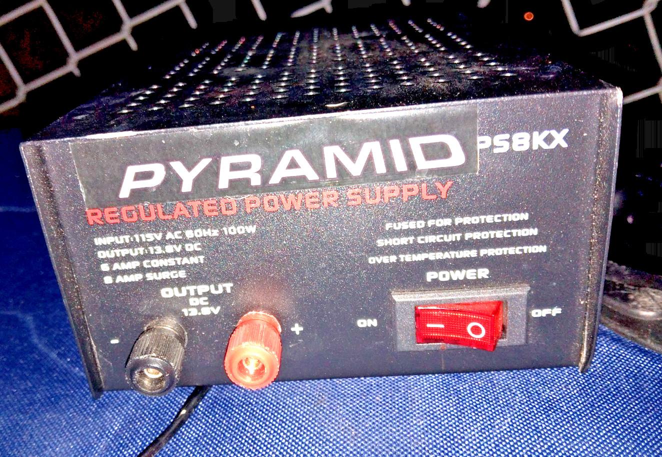 Pyramid Compact 6 Amp Bench Power Supply