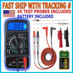 Digital Multimeter AC DC Volt Ohm Amp Tester