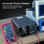 30V 10A Variable DC Power Supply with USB-C