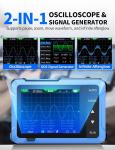 Portable 2-in-1 Oscilloscope and DDS Signal Generator