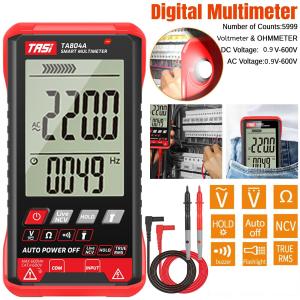 Digital Auto-Ranging Multimeter with Light