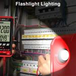 Digital Auto-Ranging Multimeter with Light