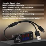 DROK USB Multimeter Tester with Dual Ports