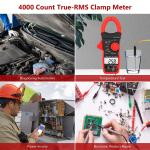 Digital Clamp Meter for AC/DC Voltage and Current