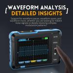 Portable 2-Channel Handheld Oscilloscope and Multimeter