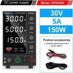 Wanptek Adjustable DC Lab Power Supply 0-30V 0-5A