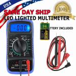 LCD Digital Multimeter with Test Leads
