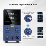 Adjustable 0-32V 0-10A Lab Power Supply