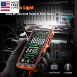 Smart Rechargeable TRMS Digital Multimeter 6000 Counts