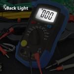 Handheld Digital Multimeter Capacitor Tester 200pF-20mF