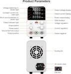 Variable DC Power Supply with USB Quick Charge
