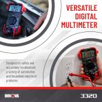 Innova 3320 Digital Multimeter for Testing