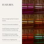 30" Light Bar Set for Sauna Benches