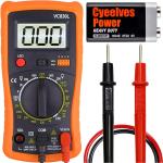 Digital Multimeter with AC DC Volt and Ohm Tester