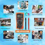Digital Multimeter with AC DC Volt and Ohm Tester