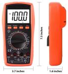 Backlit Digital Multimeter with Large LCD Display