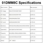 Backlit Digital Multimeter with Large LCD Display