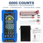6000 Counts True RMS Auto Range Digital Multimeter