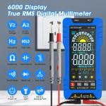 6000 Counts True RMS Auto Range Digital Multimeter