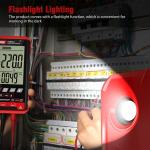 Auto Range Digital Multimeter with Light