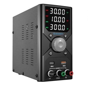 Jesverty Adjustable DC Power Supply 0-30V 10A